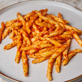 Meal card cover for: VEGAN PASTA STROZZAPRETI with TOMATO AND MUSHROOMS
