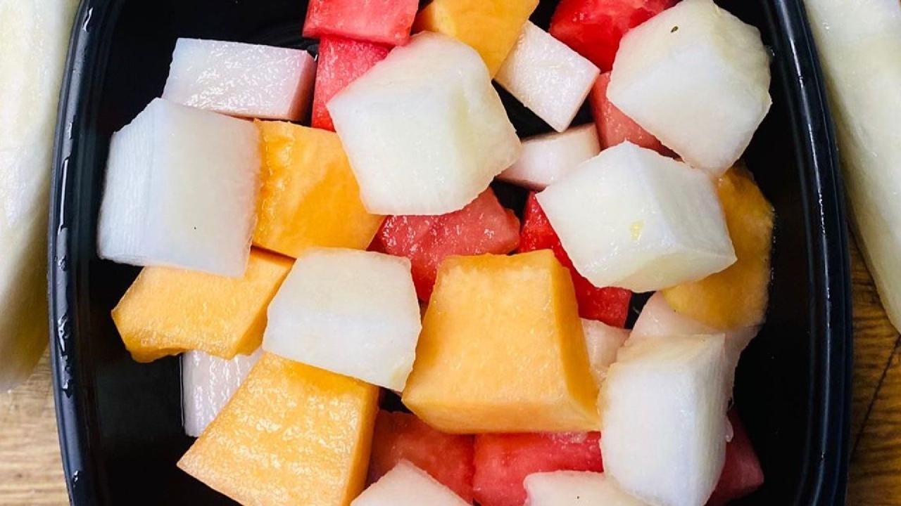 Meal card cover for: Melon Medley Bowl