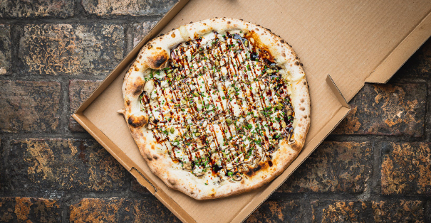 Mushroom Ricotta Pumpkin Seed  Chilli, Homeslice Pizza - City