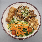 Meal card cover for: Bun Thit/Nem Nuong 烤肉+春卷拌米粉