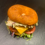 Meal card cover for: Bagelman Bagel Burger