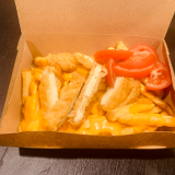 Meal card cover for: Chicken Escalope Loaded Fries