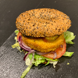 Meal card cover for: Veggie Burger