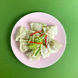 Meal card cover for: 10 Pcs Vegetable Dumplings素餡餃子