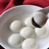 Meal card cover for: 5个黑芝麻湯圓  5 Pcs Black Sesame Glutinous Rice Balls