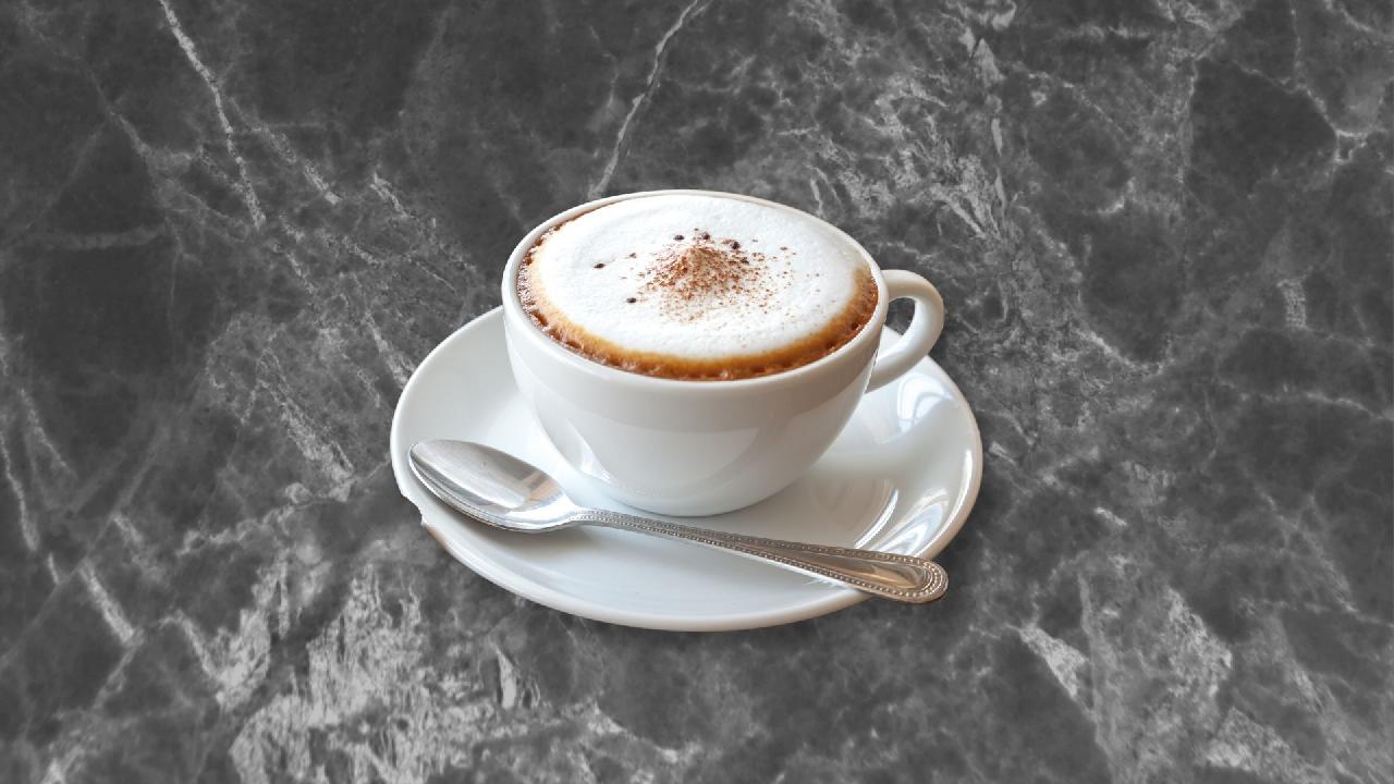 Meal card cover for: Cappuccino