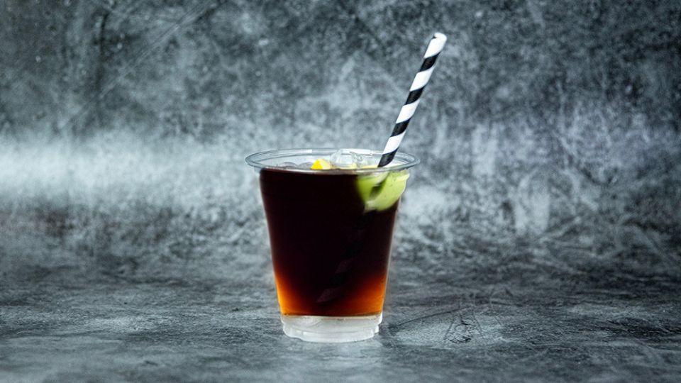 Meal card cover for: Rum Coke
