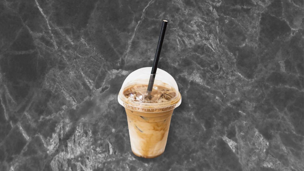 Meal card cover for: Iced Latte