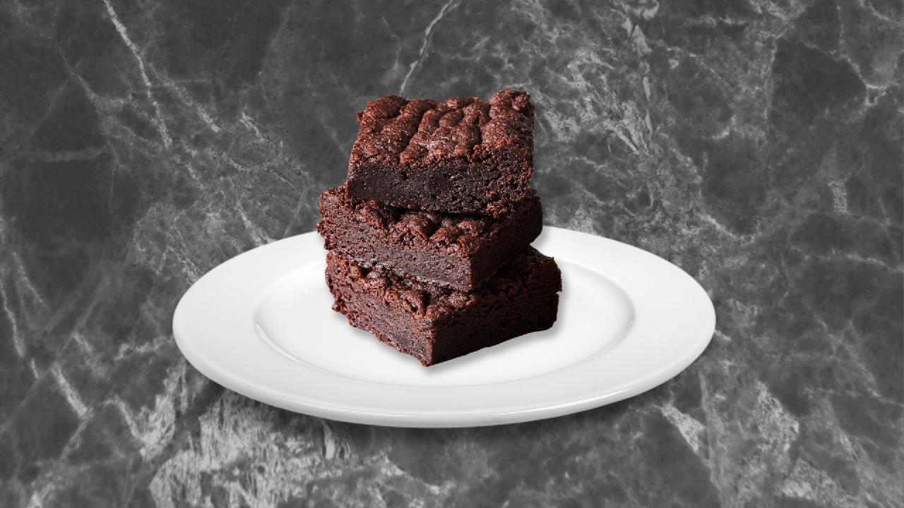Meal card cover for: Vegan Dark Chocolate Brownie