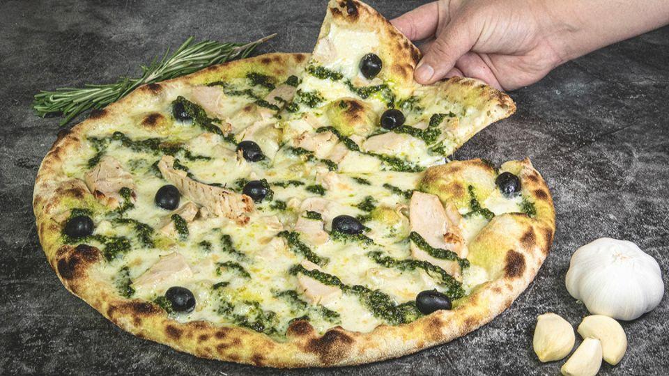 Meal card cover for: Pollo & Pesto
