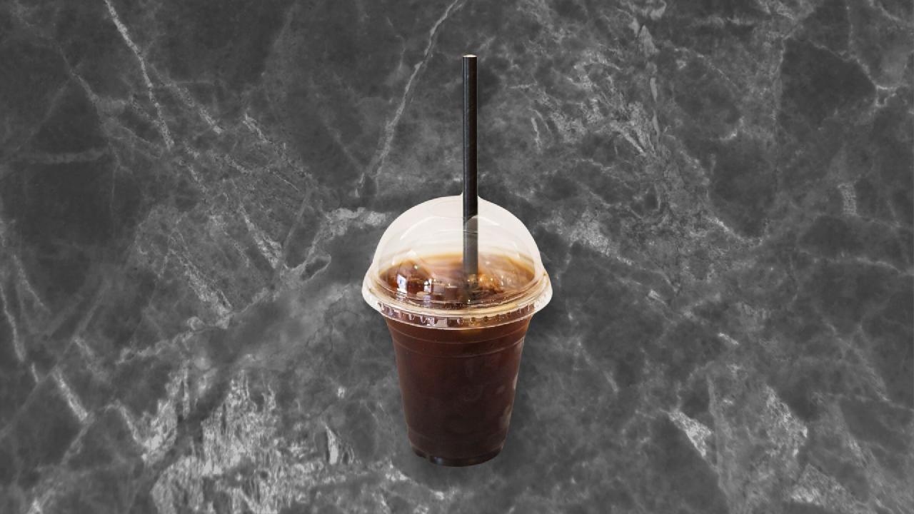 Meal card cover for: Iced Americano