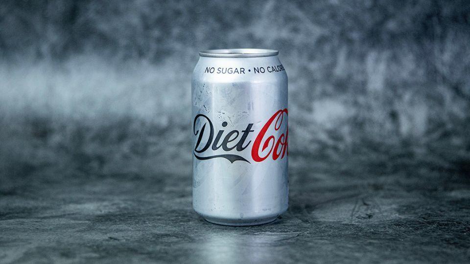 Meal card cover for: Diet Coke