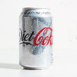 Meal card cover for: Diet Coke