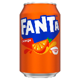Meal card cover for: Fanta Can