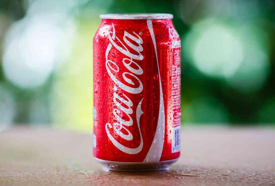 Meal card cover for: Coke