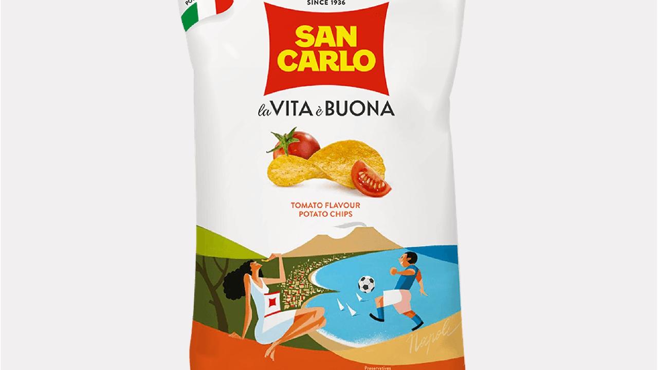 Meal card cover for: San Carlo Tomato