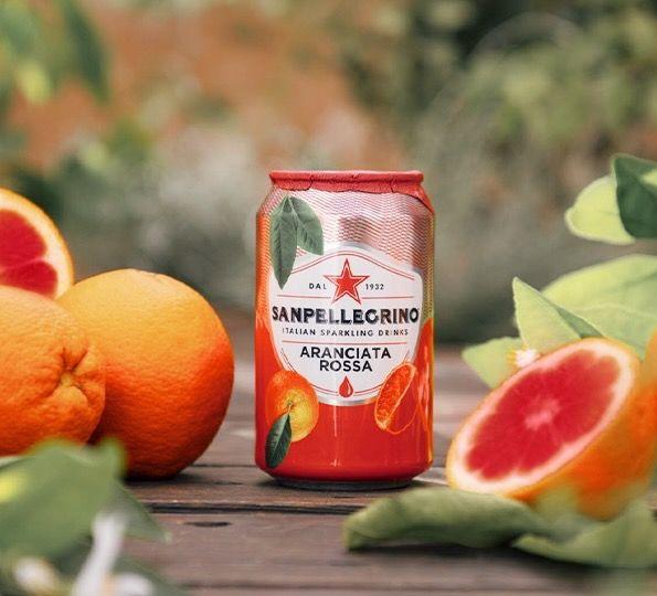 Meal card cover for: San Pellegrino blood orange