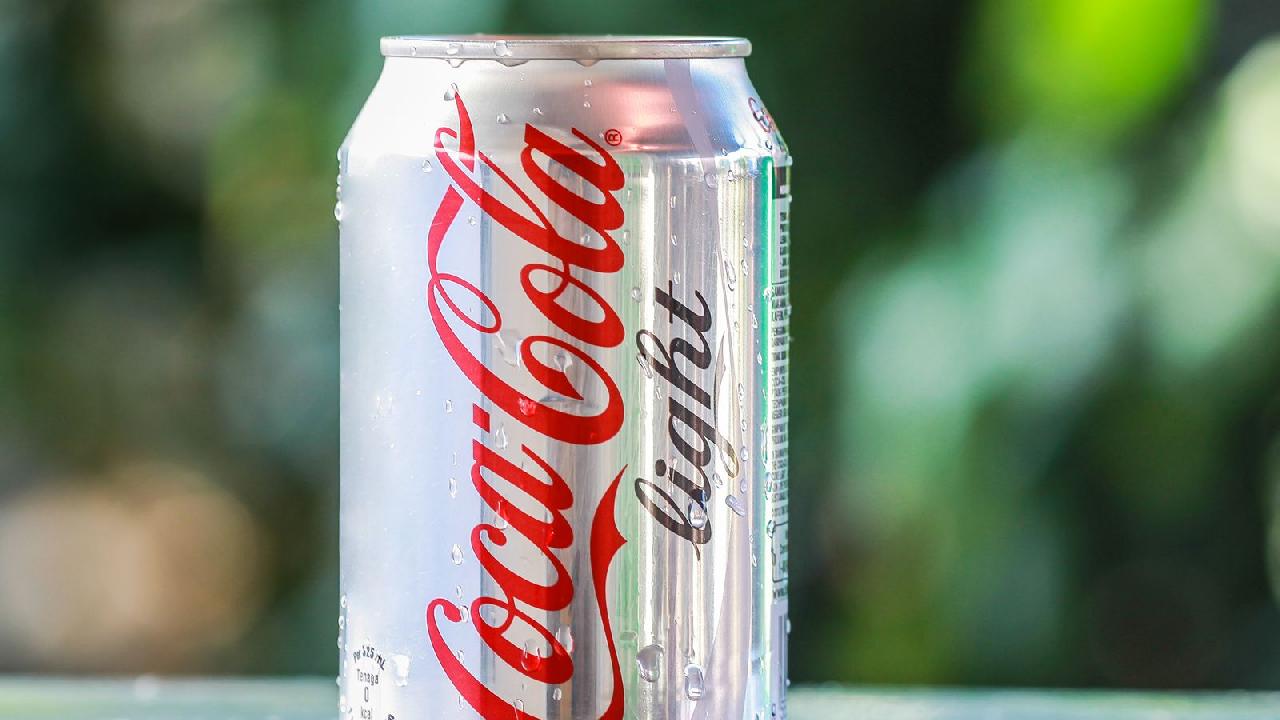 Meal card cover for: Diet Coke