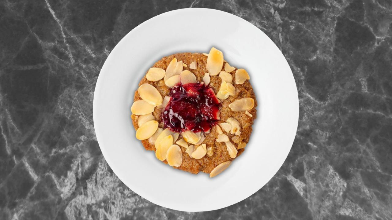 Meal card cover for: Almond Butter & Black Cherry Cookie