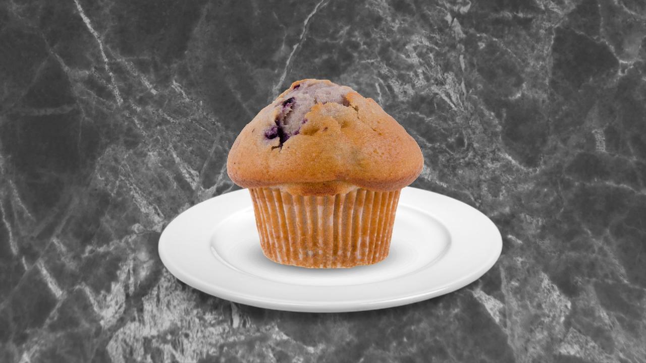 Meal card cover for: Blueberry Muffin