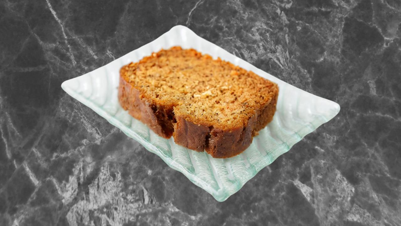 Meal card cover for: Orange & Polenta Loaf Slice