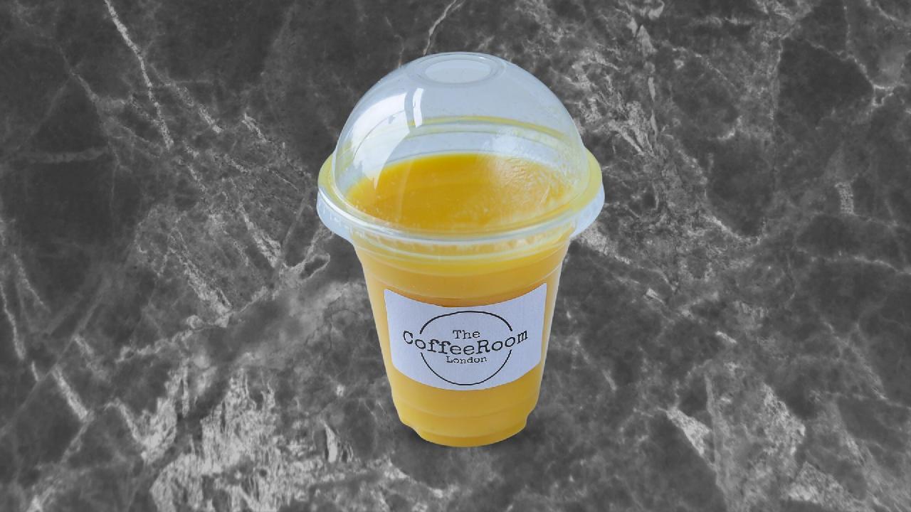 Meal card cover for: Orange Juice