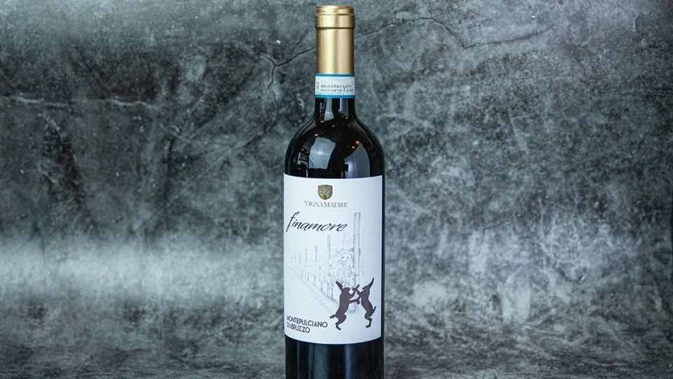 Meal card cover for: Montepulciano Bottle