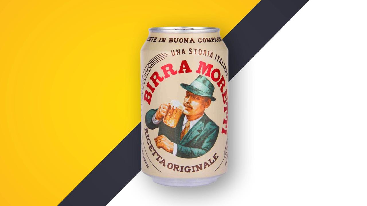 Meal card cover for: Birra Moretti