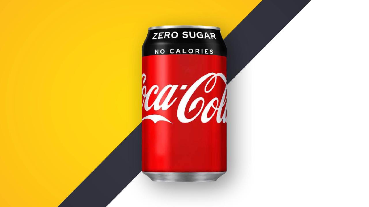 Meal card cover for: Coke Zero
