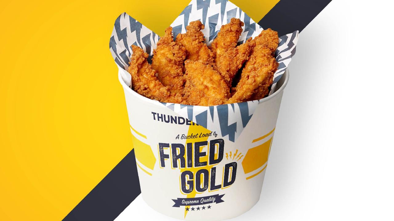 Meal card cover for: 12 Strip Bucket (High Protein)