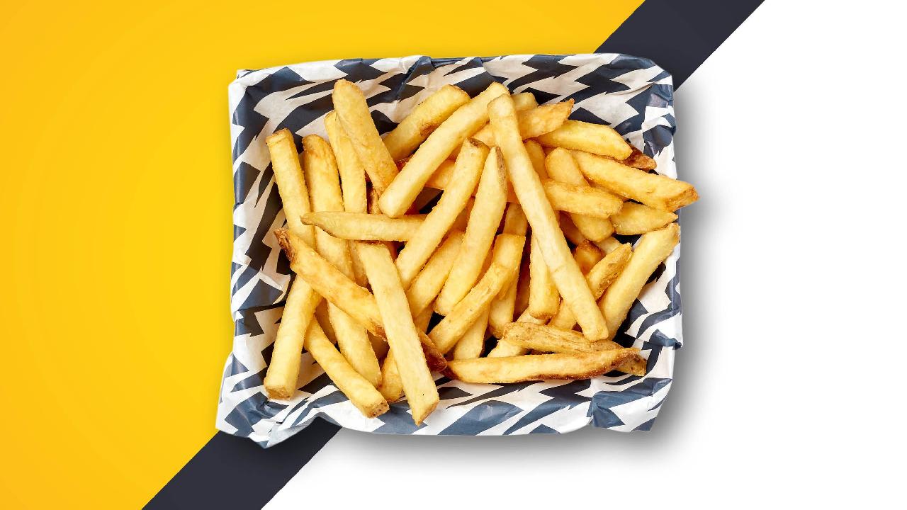 Meal card cover for: Regular Fries