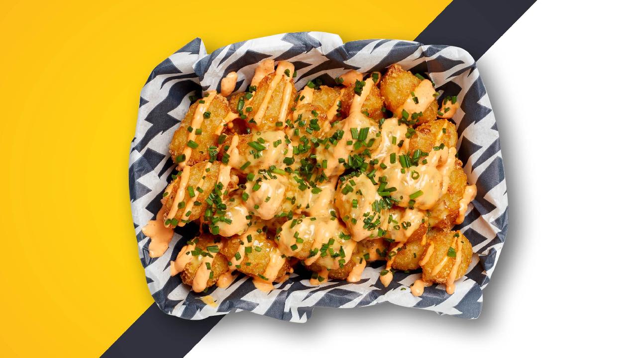 Meal card cover for: Meltdown Tots