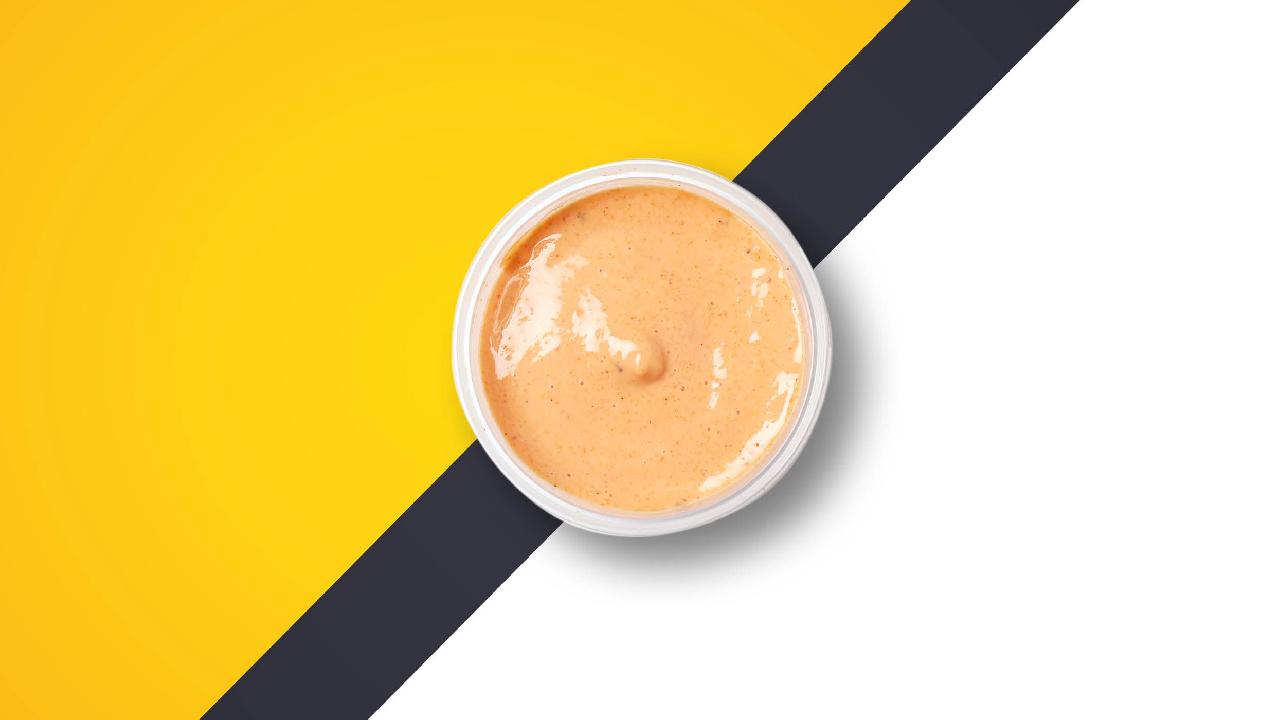 Meal card cover for: Red Pepper Aioli