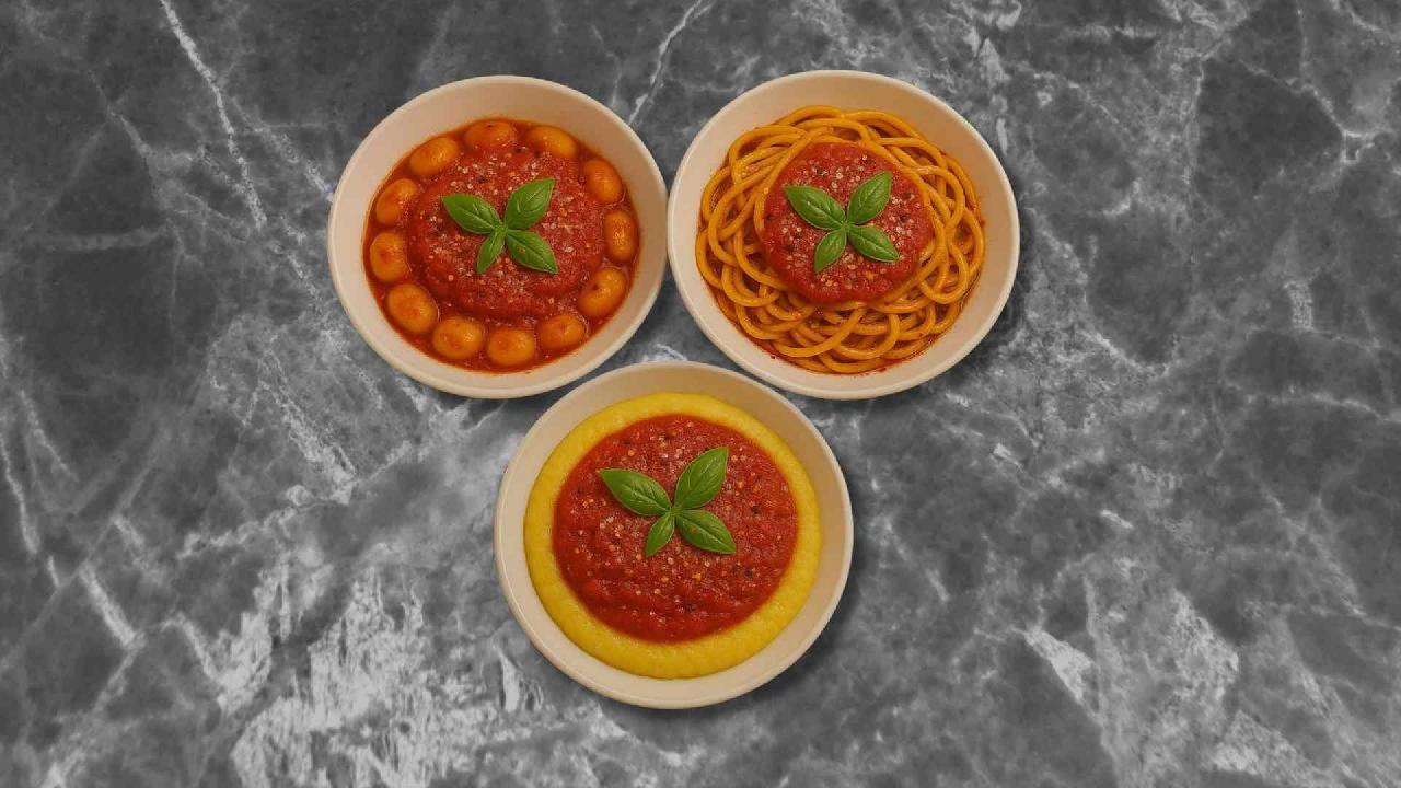 Meal card cover for: Arrabbiata Tagliatelle