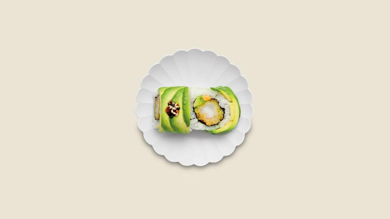 Meal card cover for: Ebi Panko Roll