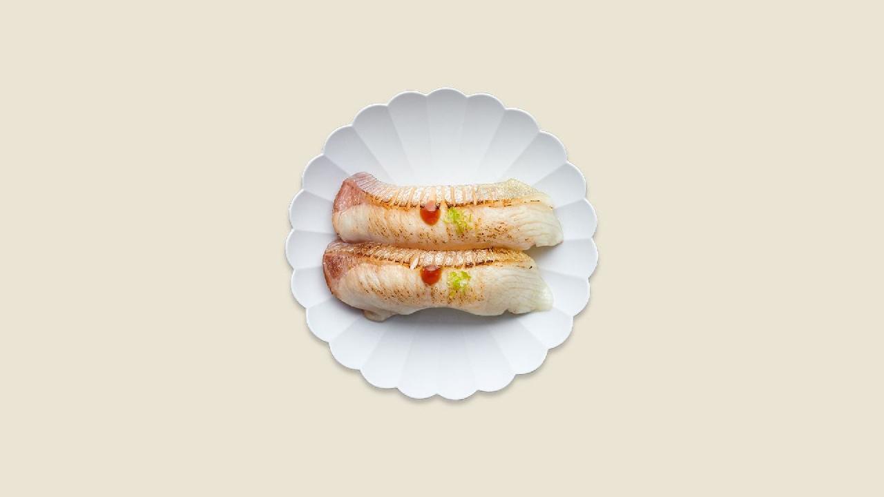 Meal card cover for: Hiramasa Yaki
