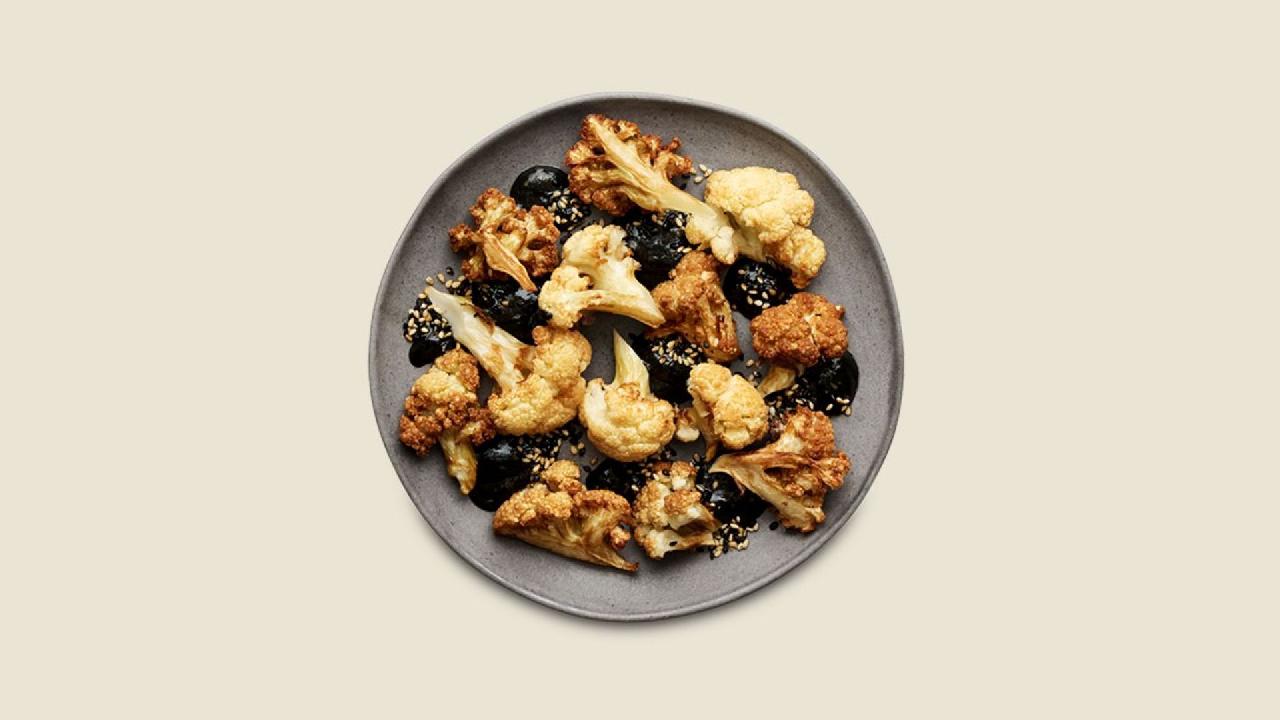 Meal card cover for: Cauliflower