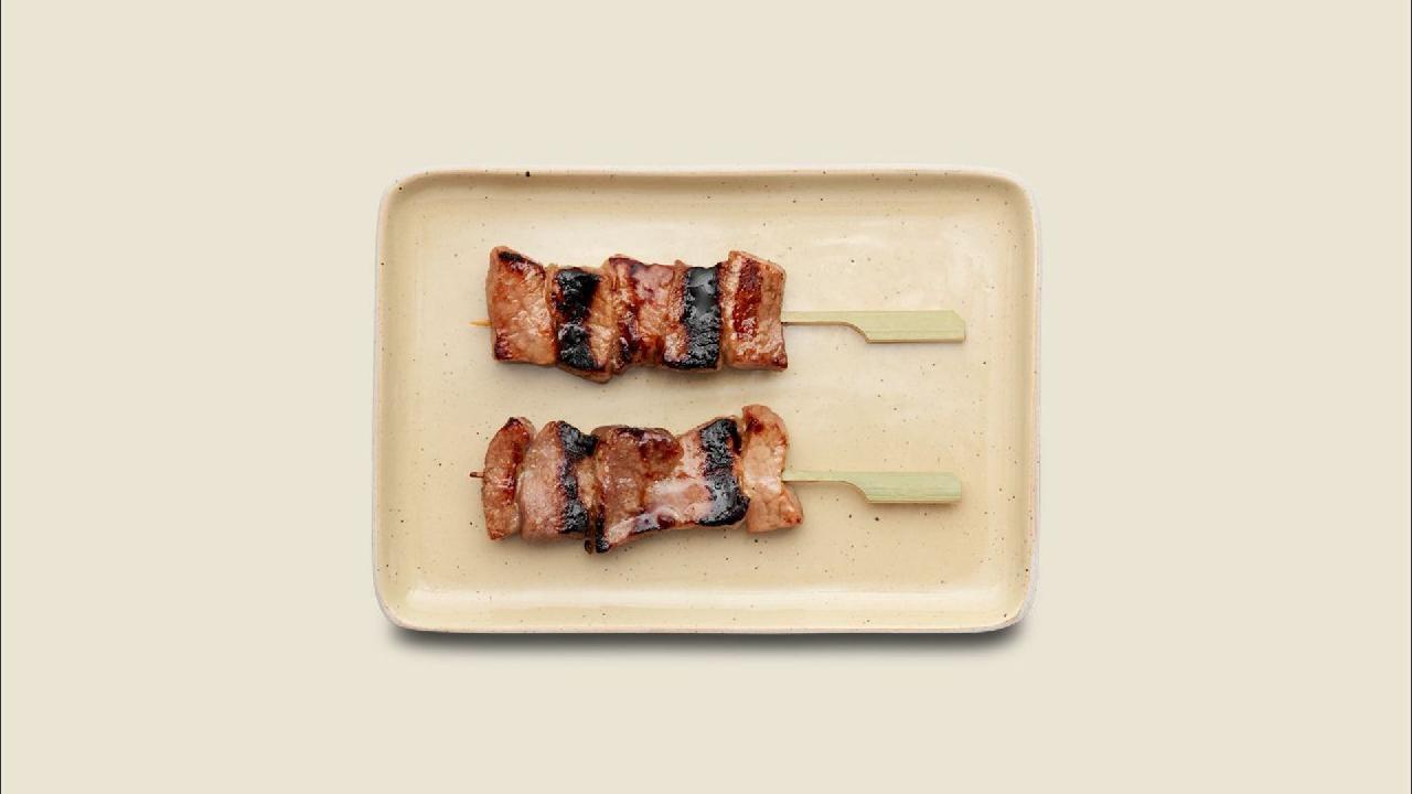 Meal card cover for: Iberico Secreto