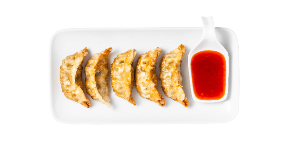 Chicken Gyoza (5 Pieces), Gourmet Sushi - Spitalfields