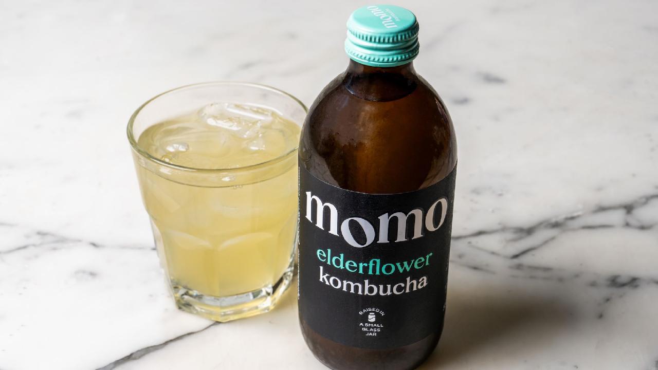 Meal card cover for: Momo Kombucha - Elderflower