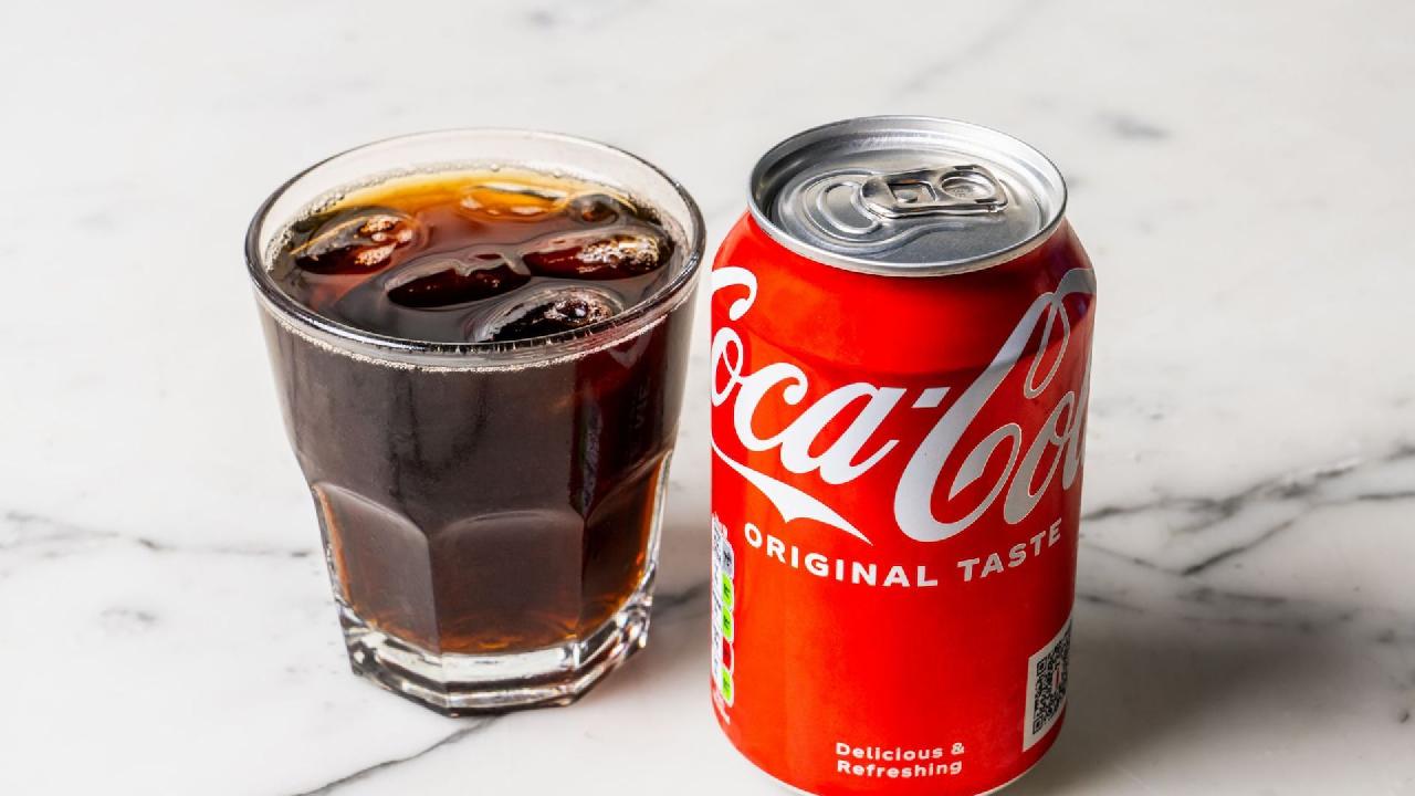 Meal card cover for: Coke