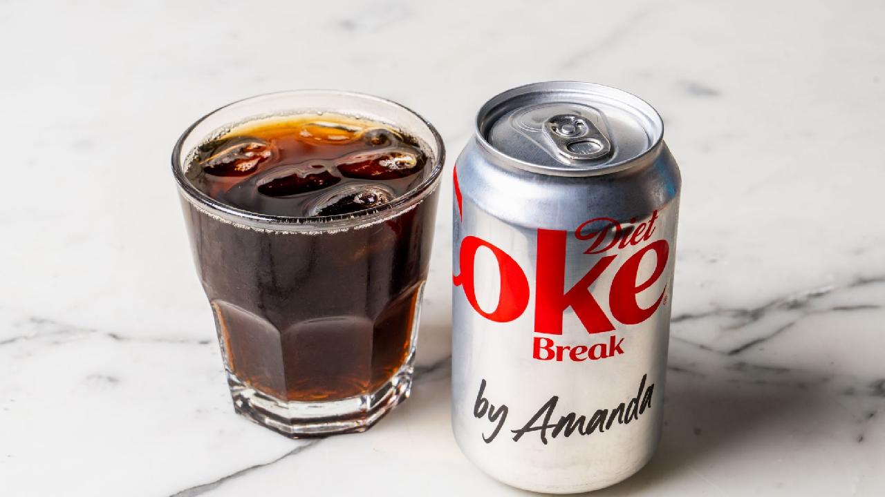 Meal card cover for: Diet Coke