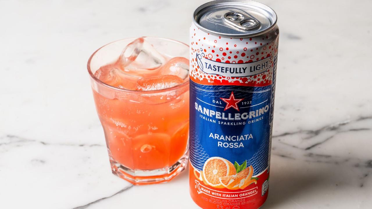Meal card cover for: San Pellegrino blood orange