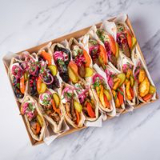 Meal card cover for: Spiced Chicken Shawarma Pita Pocket Platter (Serves 14)
