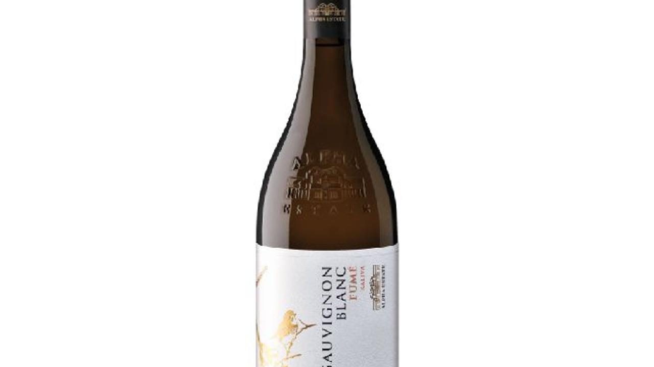 Meal card cover for: Sauvignon Blanc  Fume Alpha Estate