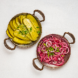 Meal card cover for: Mixed Pickles (Serves 6)