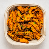 Meal card cover for: Spiced Sweet Potatoes (Serves 6)