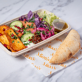 Meal card cover for: Halloumi Salad Box