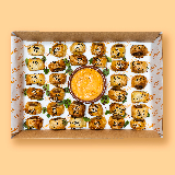 Meal card cover for: Merguez Sausage Roll (35 pieces)