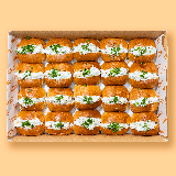 Meal card cover for: Baby Prawn Rolls (20) (Serves 10)